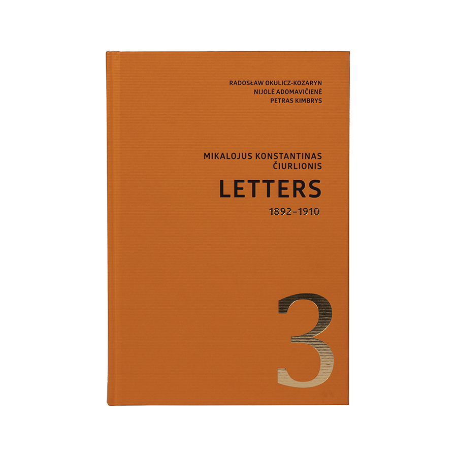  Mikalojus Konstantinas Čiurlionis: korespondencija T. 3, 1892–1910