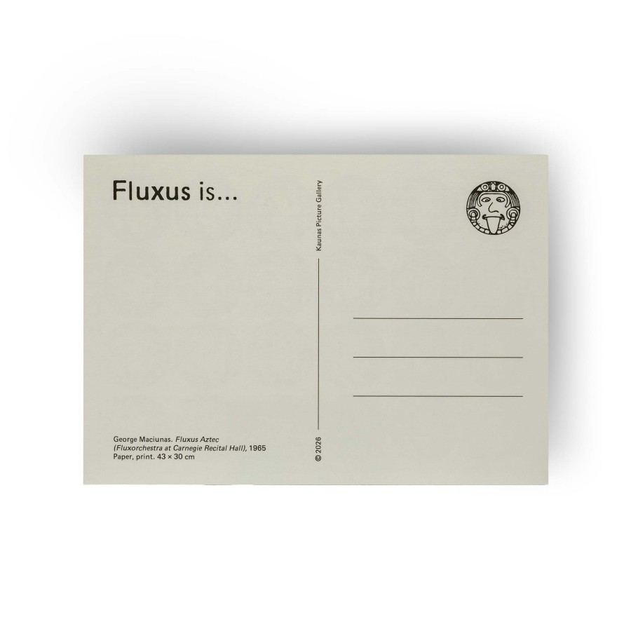 Atvirukas "Fluxus is..."