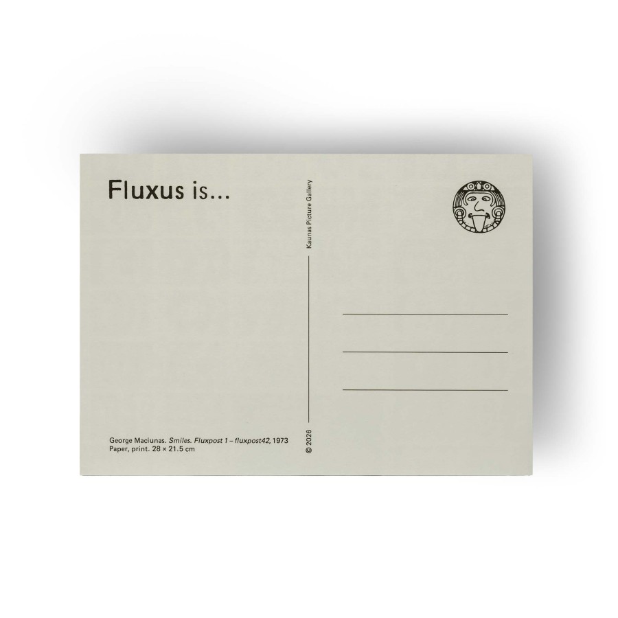 Atvirukas "Fluxus is..."