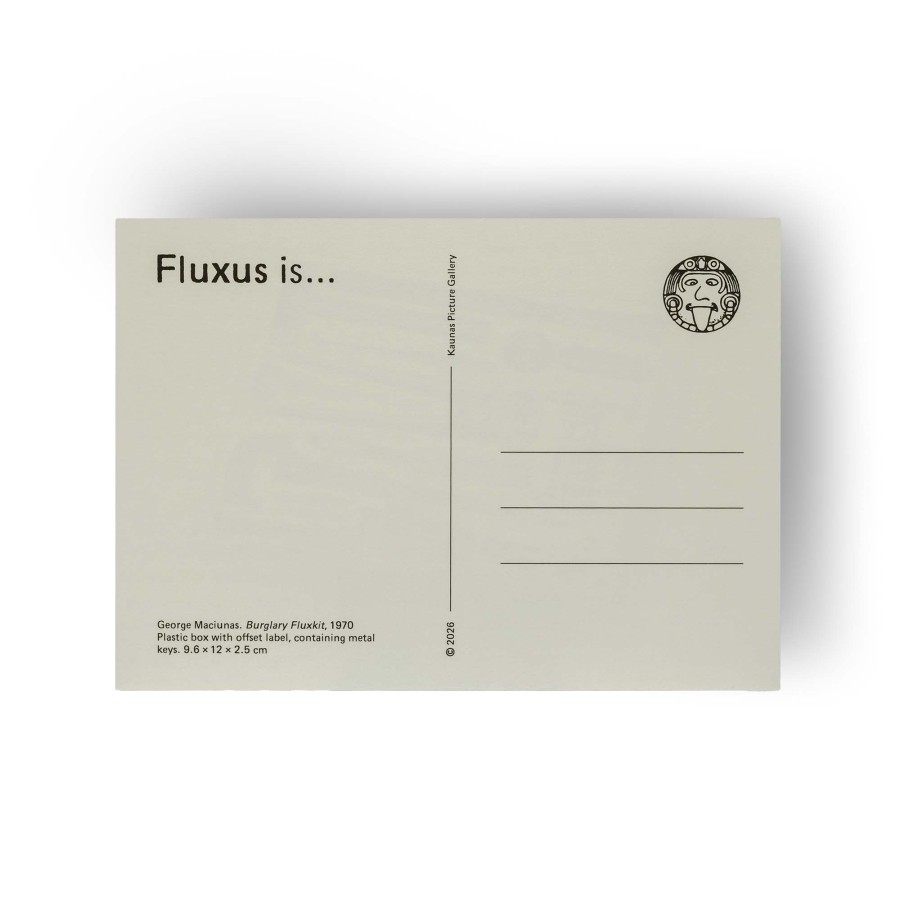 Atvirukas "Fluxus is..."