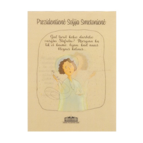 Atvirukas „Prezidentienė Sofija Smetonienė”