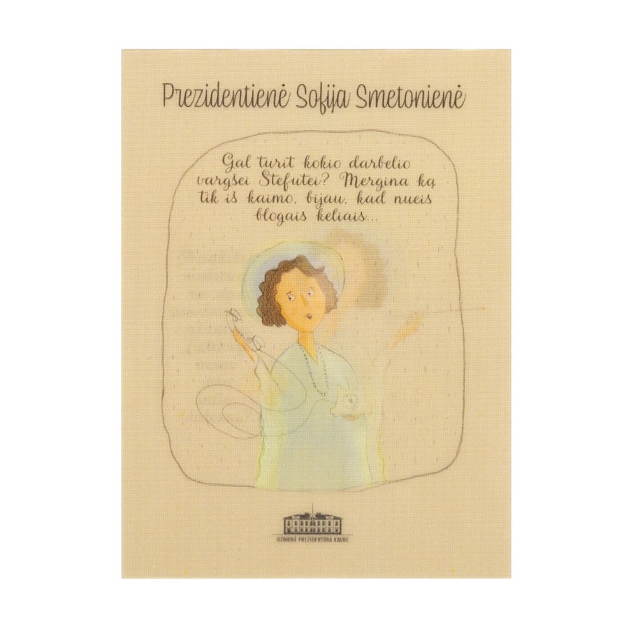 Atvirukas „Prezidentienė Sofija Smetonienė”