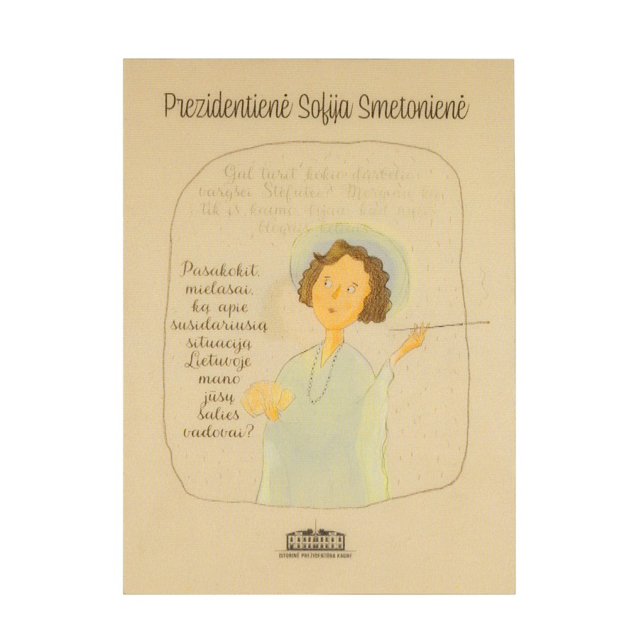 Atvirukas „Prezidentienė Sofija Smetonienė”