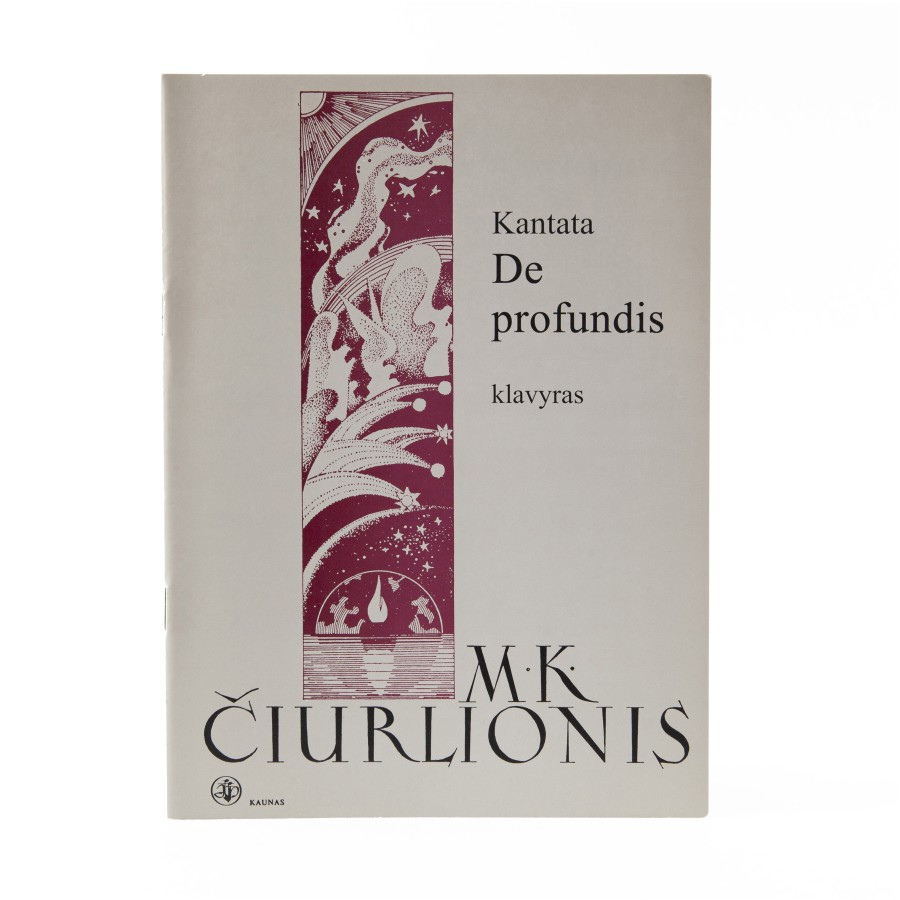  Kantata De profundis. M. K. Čiurlionis. Notes