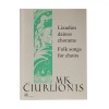 Folk songs for choirs. M. K. Čiurlionis. Notes