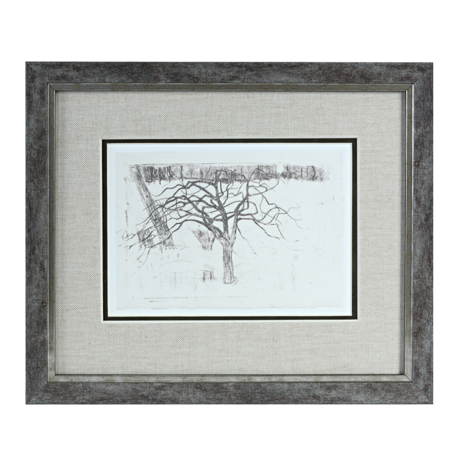M. K. Čiurlionis. Leafless tree. Graphics