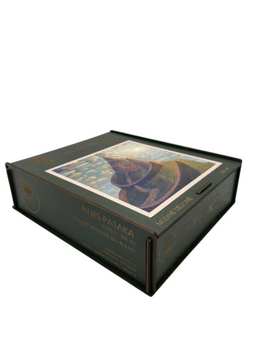 Medinė dėlionė M. K. Čiurlionis “Pilies pasaka”