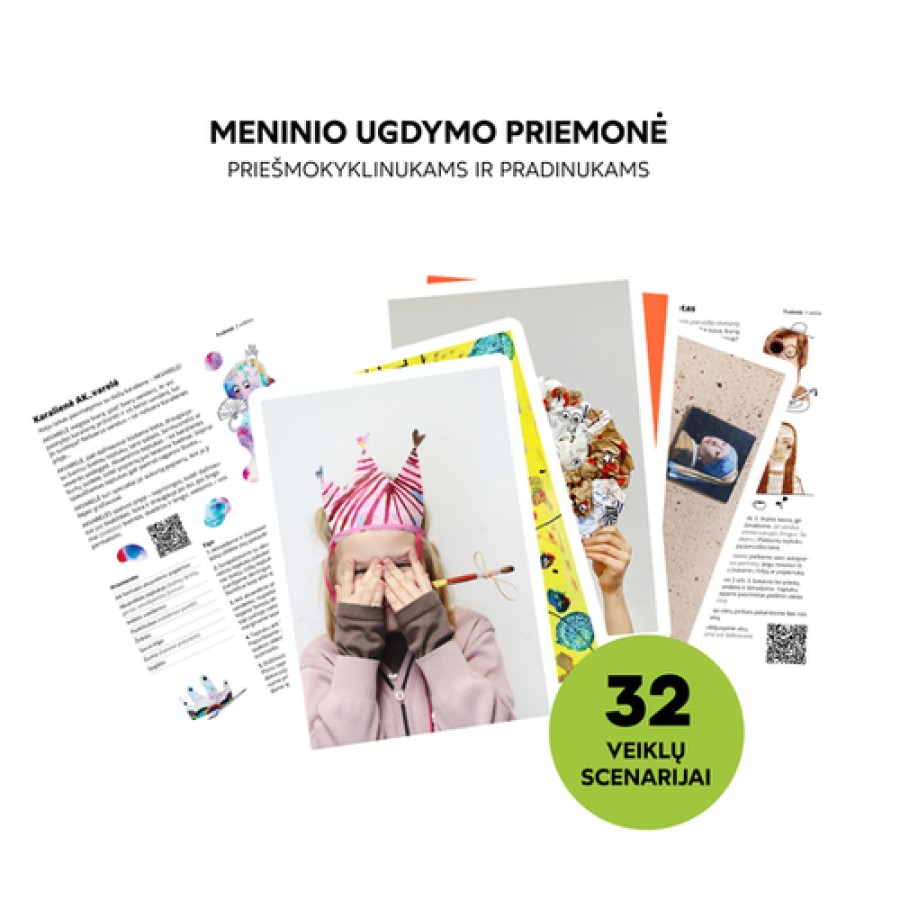 Meninio ugdymo priemonė „Meno žaidimų aikštelė“