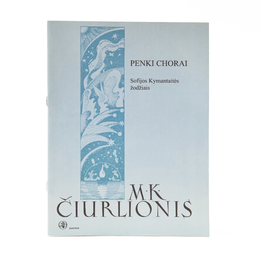 Five choirs. M. K. Čiurlionis. Notes
