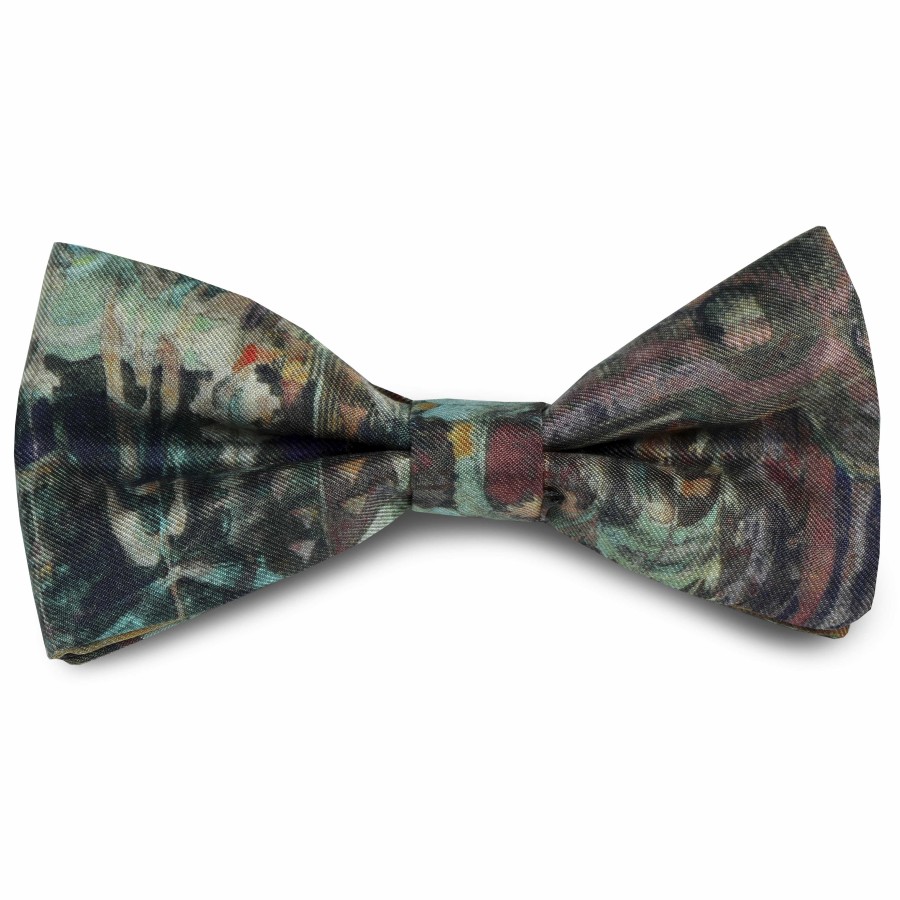 Silk bow tie and fantasy M. K. Čiurlionis "Fantasy"