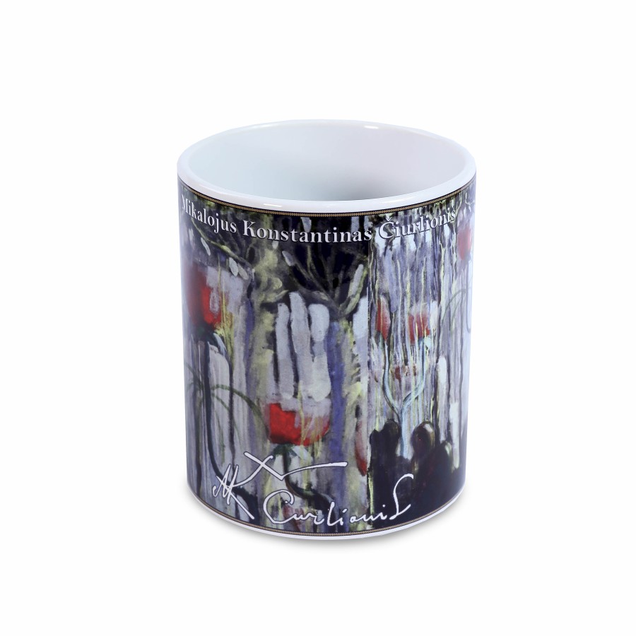 Ceramic mug M.K. Čiurlionis „Creation of the World IX“