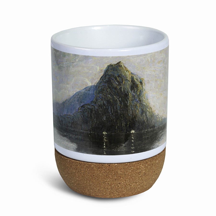Souvenir ceramic mug with box M.K.Čiurlionis „Serenity“