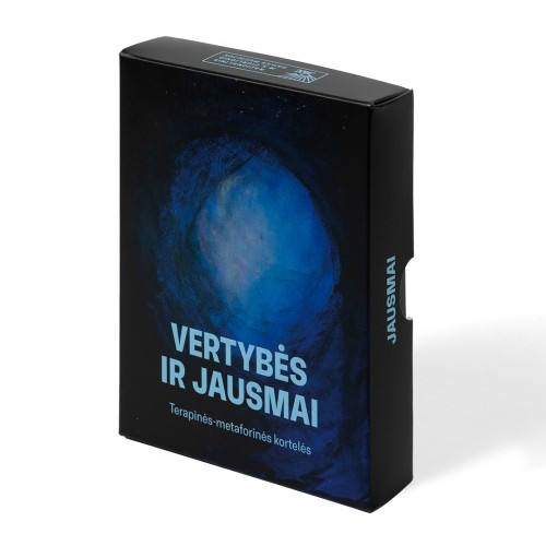 Terapinės kortelės „Vertybės ir jausmai“