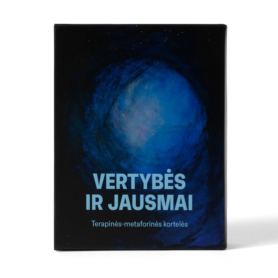Terapinės kortelės „Vertybės ir jausmai“