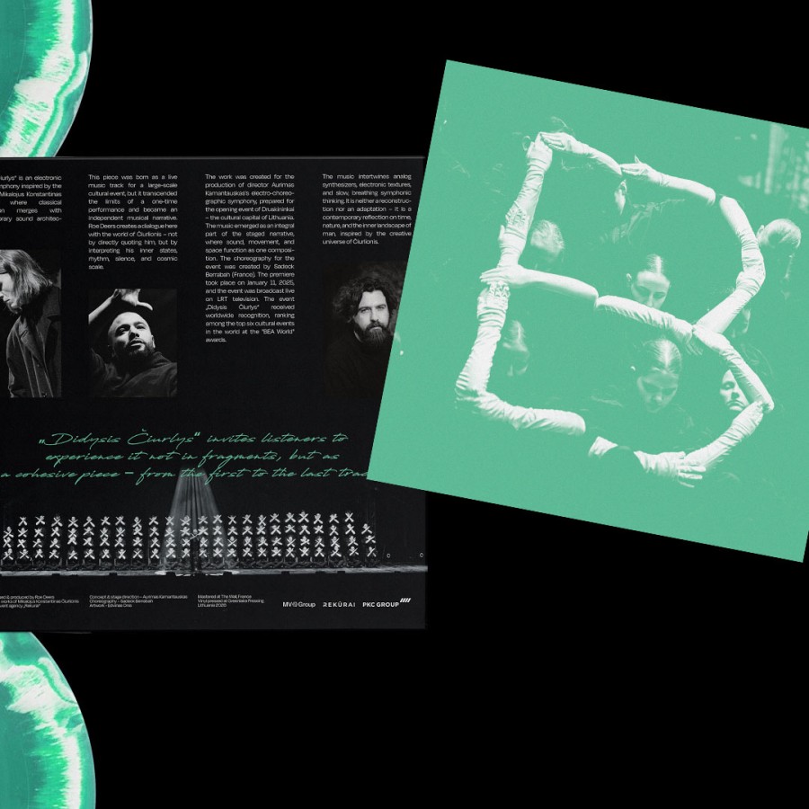 Vinilinė plokštelė. Didysis Čiurlys