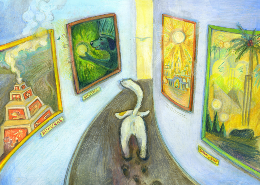 Aistė Mišinytė, Dalia Bieliūnaitė „Dailininko šuo“