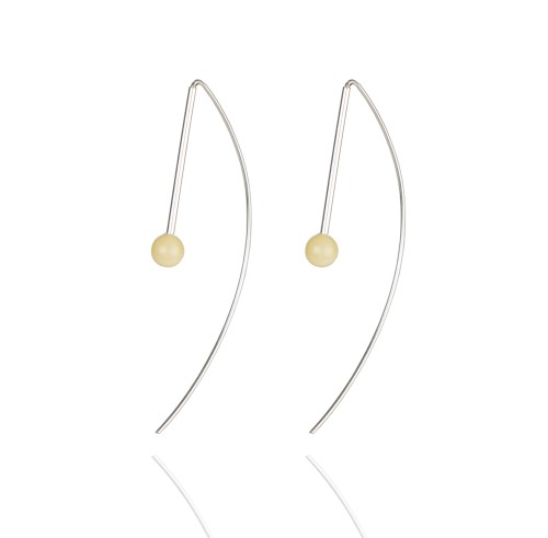 Ketri Amber Jewelry earrings "Sun drops" No7