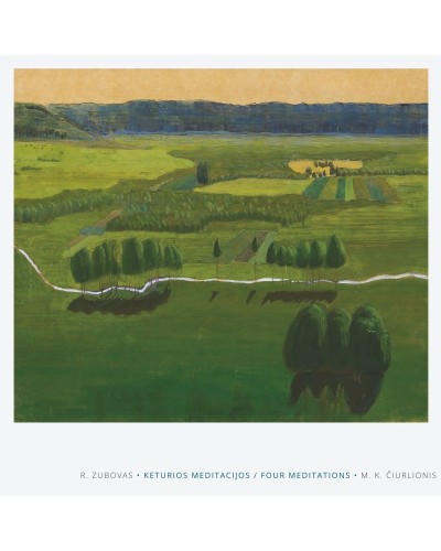  Dviguba vinilinė plokštelė M. K. Čiurlionis – Rokas Zubovas – Keturios Meditacijos