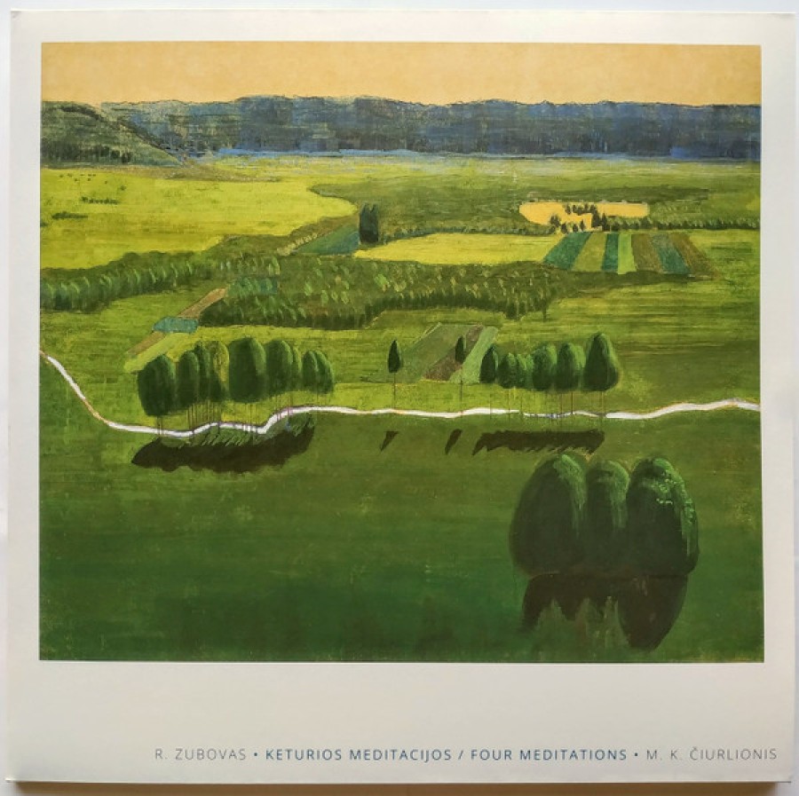  M. K. Čiurlionis – Rokas Zubovas – Keturios Meditacijos. 2 CD albumas