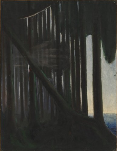 M. K. Čiurlionis. Rustling of the Forest. Reproduction
