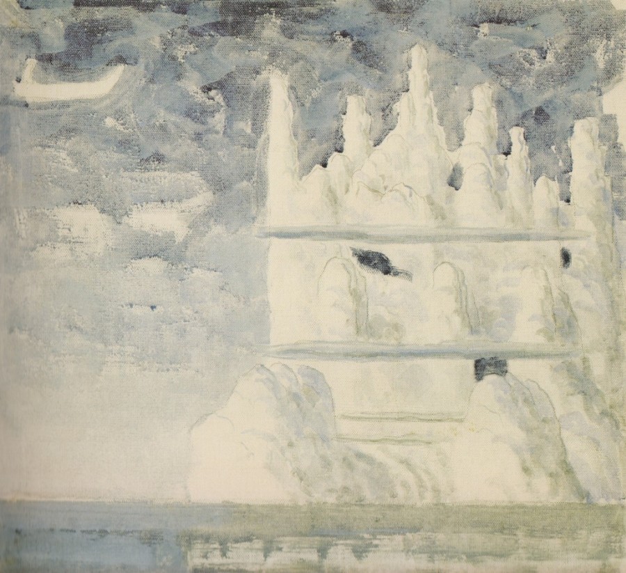 M.K Čiurlionis. The Prince's journey, part III from the Triptych. Reproduction