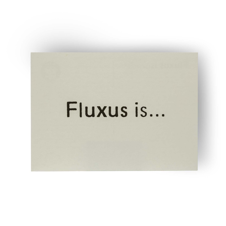 Atvirukas "Fluxus is..."