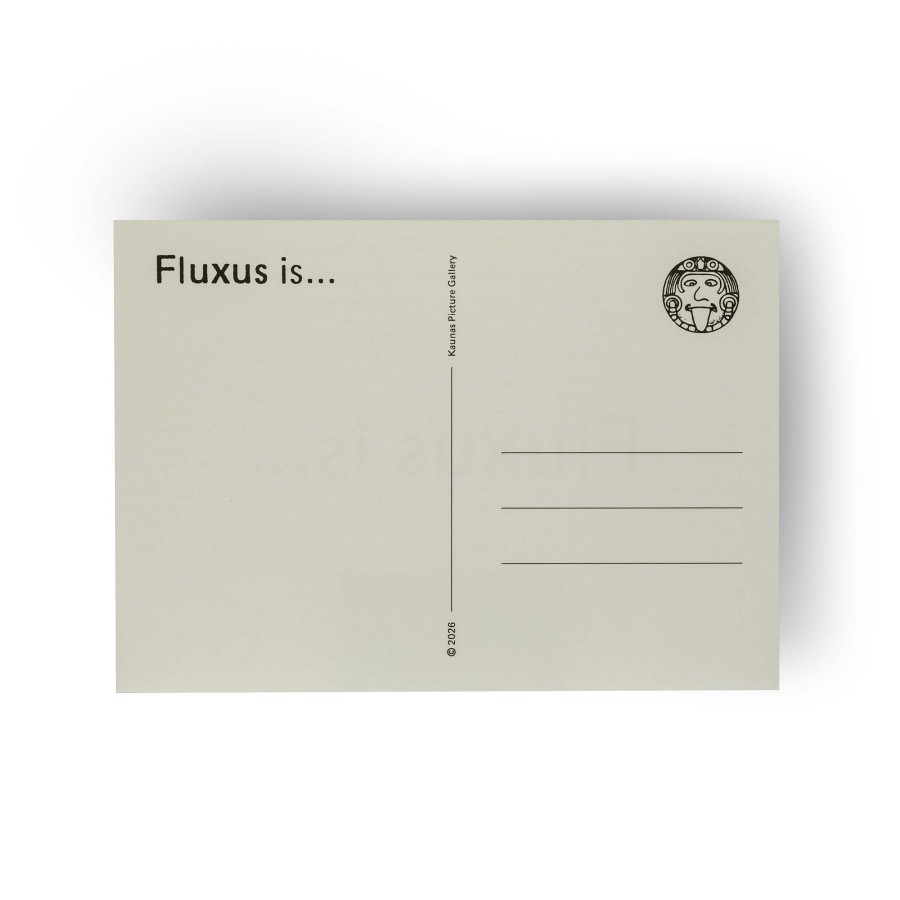 Atvirukas "Fluxus is..."