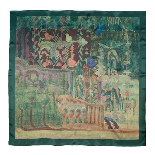 Silk scarf  M. K. Čiurlionis “Fantasy“